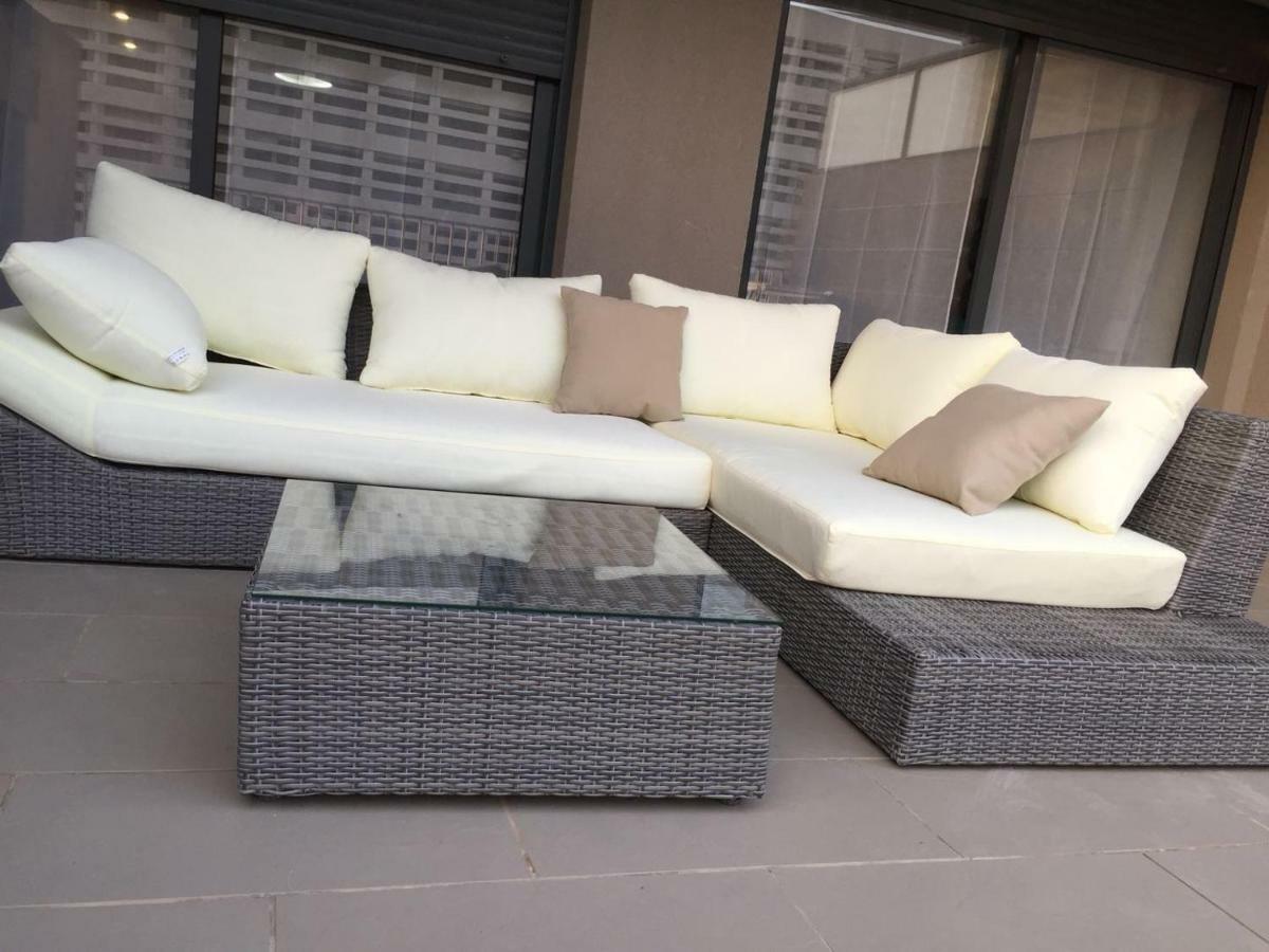 Apartamento Lujo, Primera Linea Playa, Garaje, Wifi, Piscina Climatizada Рокетас де Мар Екстериор снимка